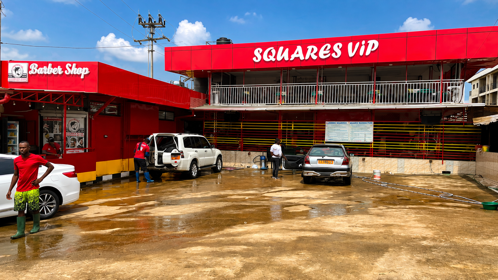 SQUARES VIP WASHING POINT